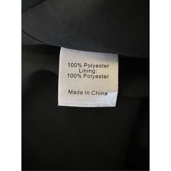 Tuckernuck Women's Black Onyx Tulle Giselle Gown Maxi Dress Size Large NWT - Picture 4 of 5